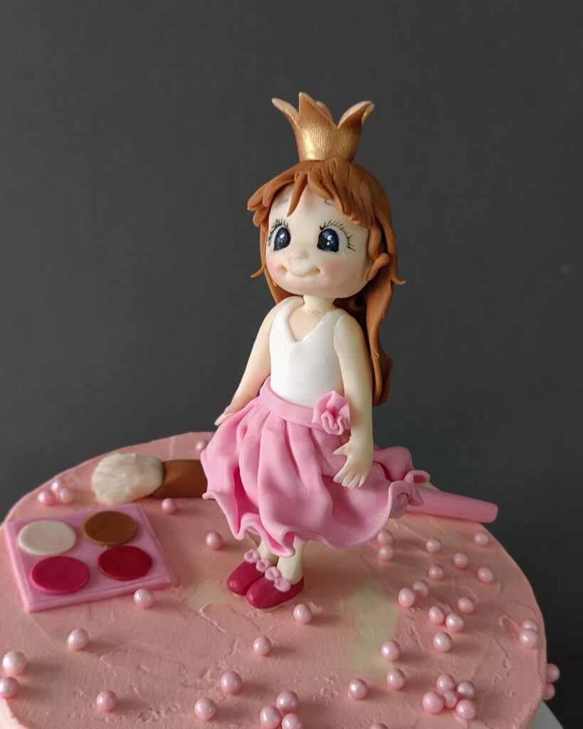 Figurka księżniczki na tort