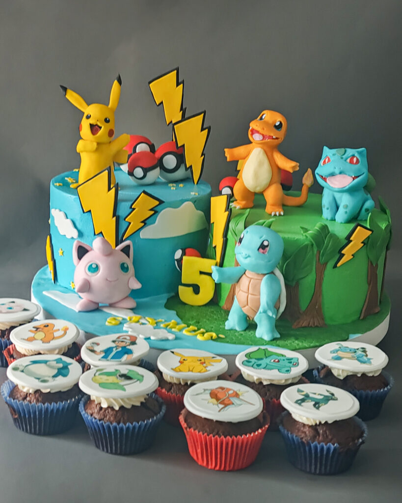 Tort Pokemony