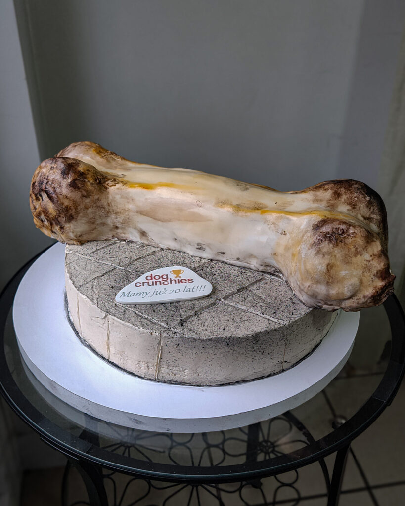 Tort 3D kość