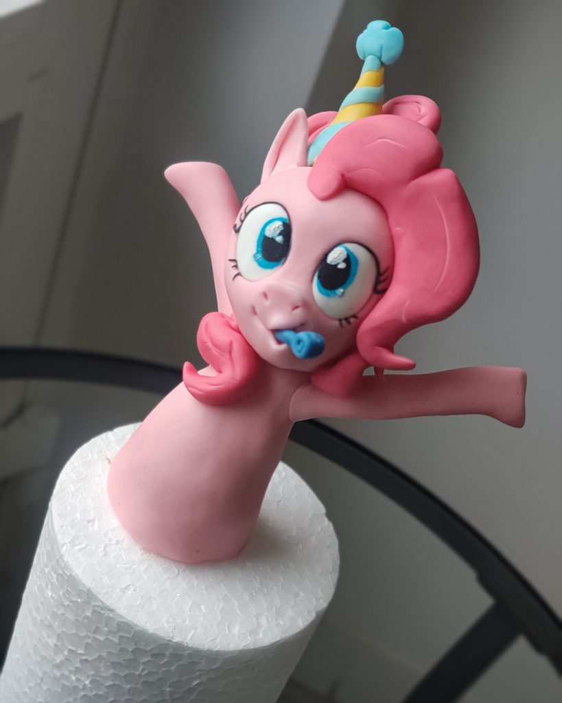 Figurka z masy cukrowej Pinky Pie