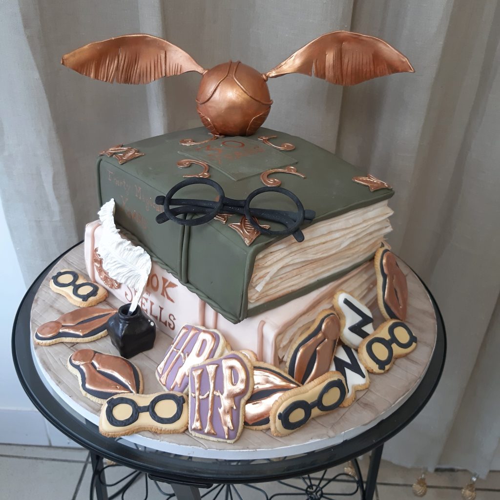 Tort artystyczny 3d Harry Potter Tort książki