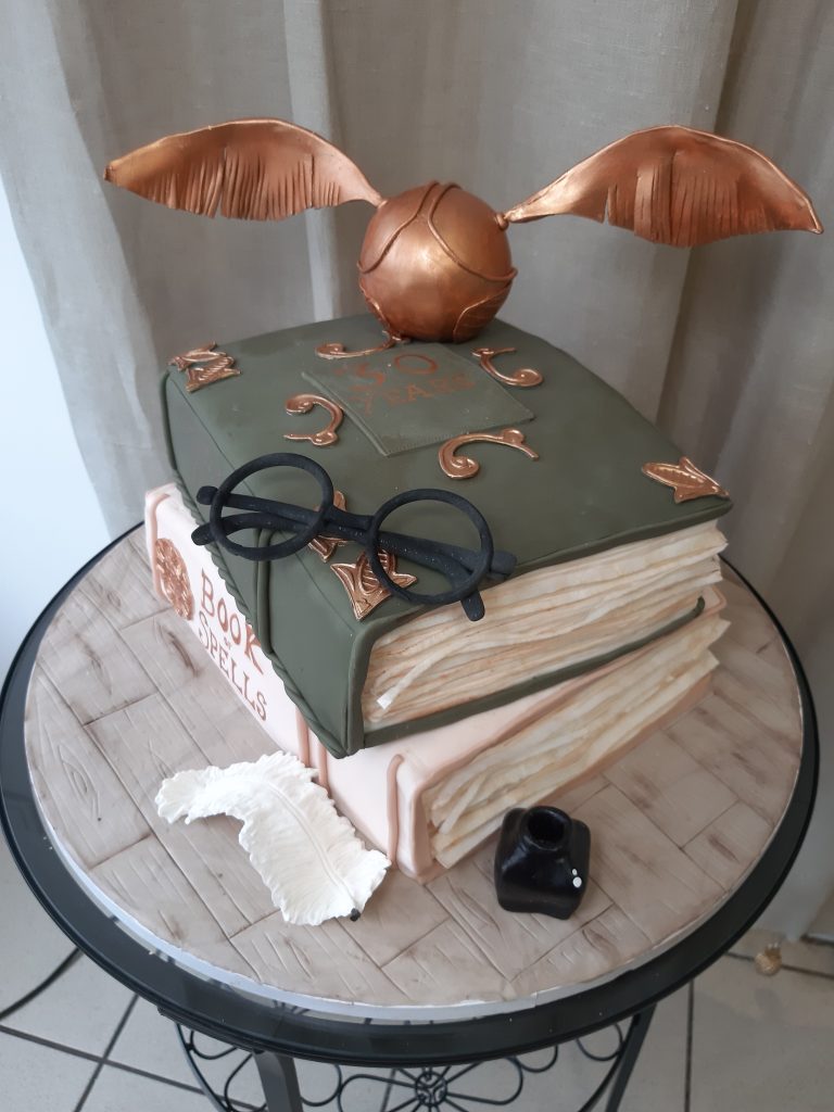TOrt 3D książki Harry Potter