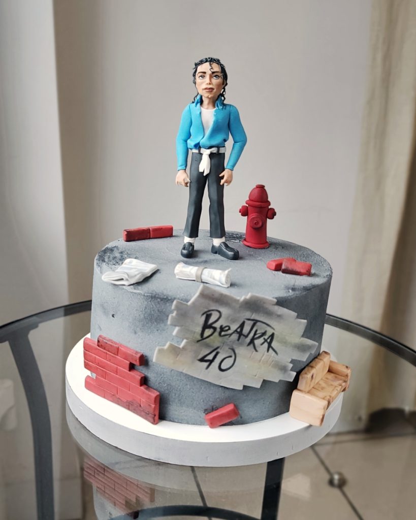 Tort z Figurką Michael Jackson tort artystyczny Poznań Beatkowe TOrty