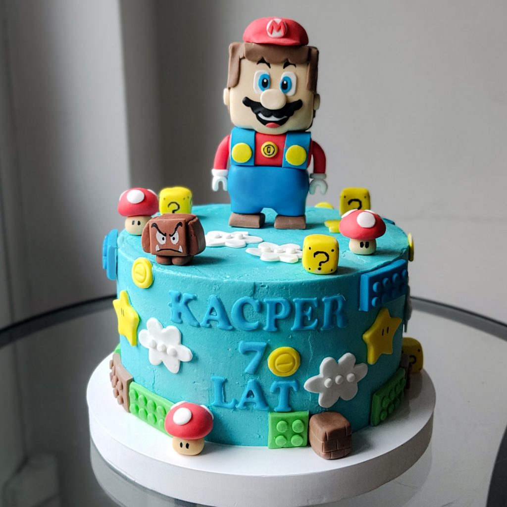 Lego Mario Tort Figurka jadalna Beatkowe Torty