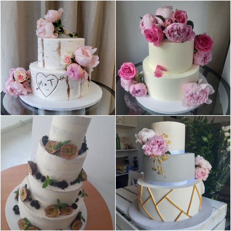 Torty Weselne Poznań Tort Piętrowy Tort Ślubny Wesele Poznań